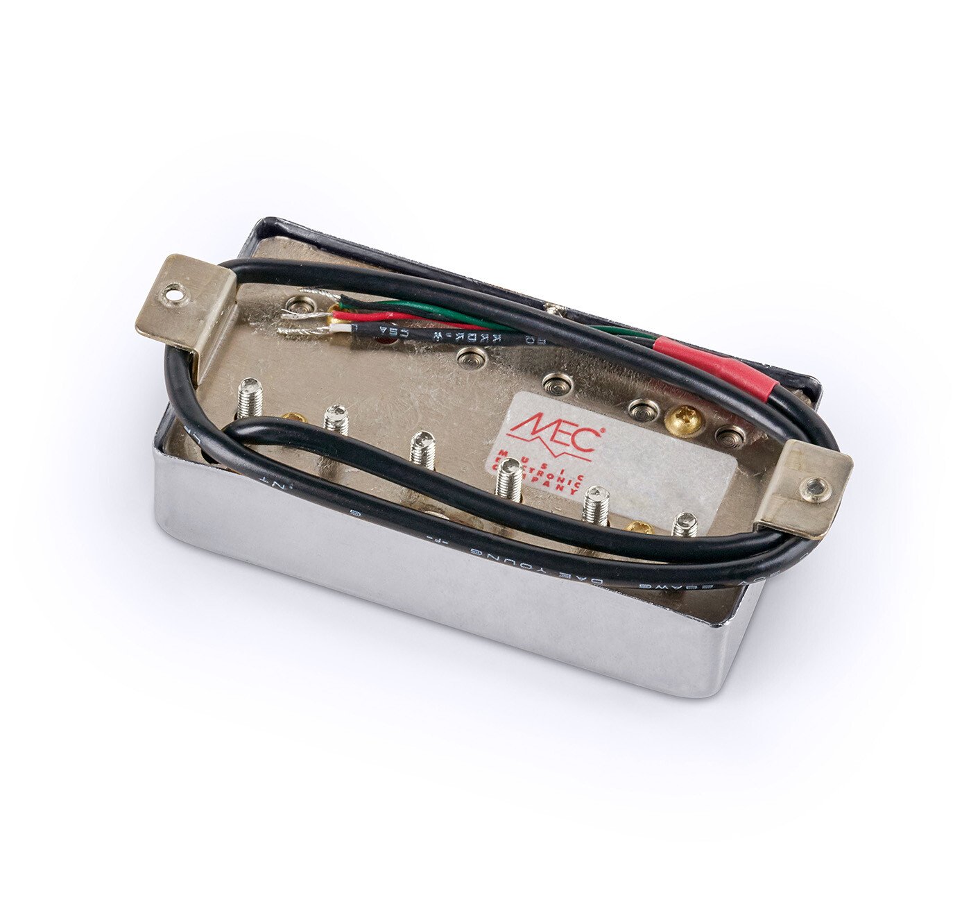 Modern Humbucker Guitar Pickup Bridge - Chrome Cover